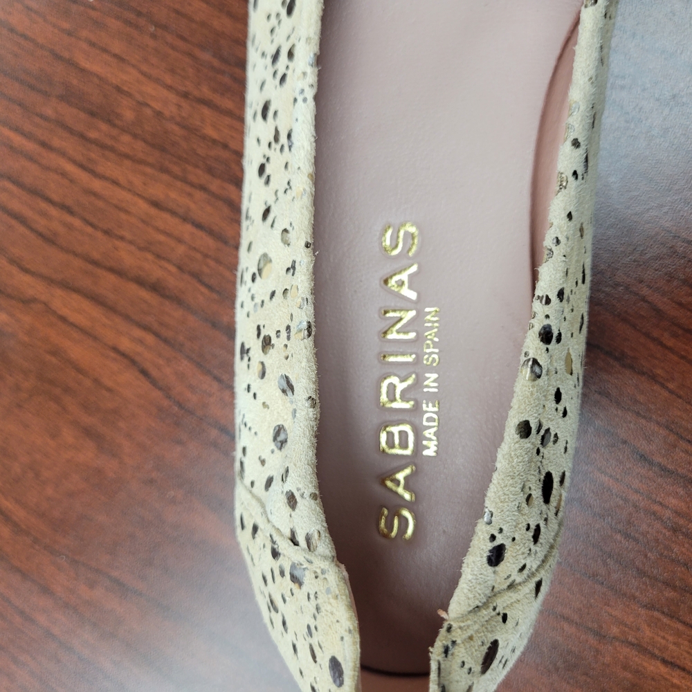 Sabrinas Everlane Cream Ballet Flats with Bow Size 37 - Picture 4 of 5